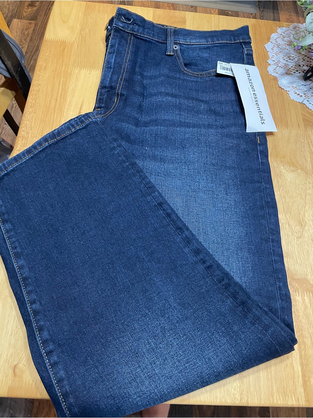 Amazon Essentials Men’s Indigo Relaxed-Fit Jeans